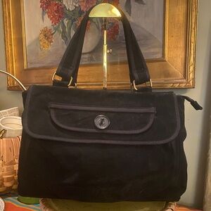 Gap Cowhide Split Leather Satchel Shoulder Bag